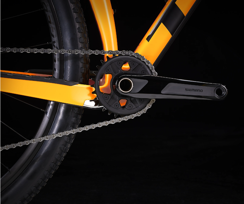 Trek Procaliber 9.6 29 Hardtail Mountain Bike 2023 in Satin Marigold Deep Smoke-6